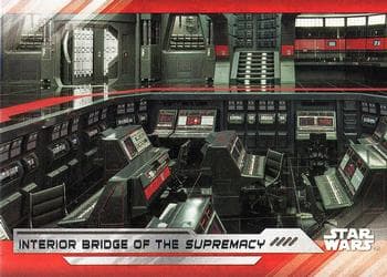 Interior Bridge of the Supremacy #84 — Star Wars: The Last Jedi (Series One)