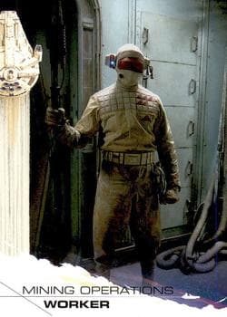 Mining Operations Worker #62 — Solo: A Star Wars Story