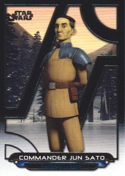 Commander Jun Sato #REB-18 — Star Wars Galactic Files 2018