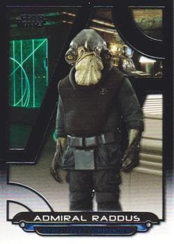 Admiral Raddus #RO-28 — Star Wars Galactic Files 2018