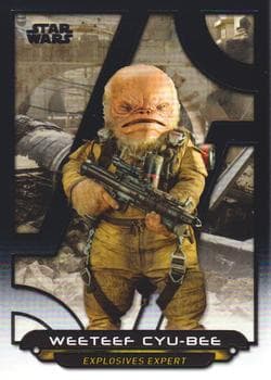 Weeteef Cyu-Bee #RO-47 — Star Wars Galactic Files 2018