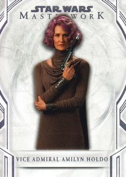 Vice Admiral Amilyn Holdo #100 — Star Wars Masterwork 2018