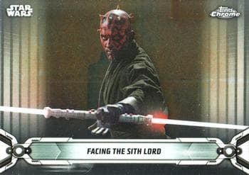 Facing the Sith Lord #21 — 2019 Star Wars Chrome Legacy