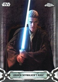 Anakin Skywalker's Rage #40 — 2019 Star Wars Chrome Legacy