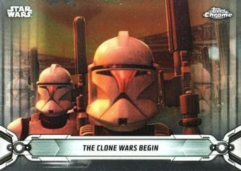 The Clone Wars Begin #49 — 2019 Star Wars Chrome Legacy