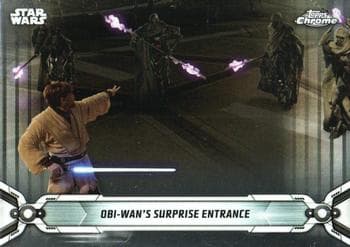 Obi-Wan's Surprise Entrance #61 — 2019 Star Wars Chrome Legacy