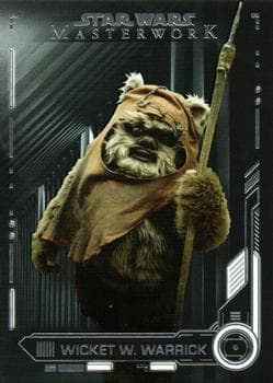 Wicket W. Warrick #20 — Star Wars MasterworK 2019