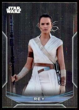 Rey #1-R — 2020 Topps Star Wars Chrome Perspectives: Resistance vs. First Order