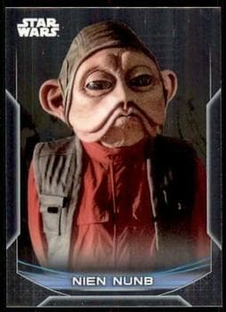 Nien Nunb #23-R — 2020 Topps Star Wars Chrome Perspectives: Resistance vs. First Order