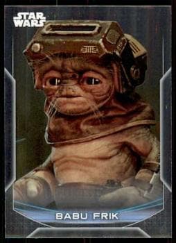 Babu Frik #26-R — 2020 Topps Star Wars Chrome Perspectives: Resistance vs. First Order