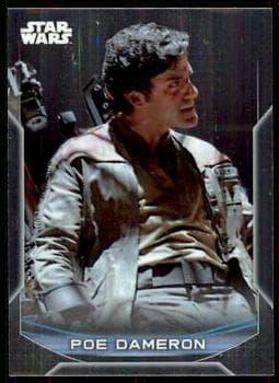 Poe Dameron #3-F — 2020 Topps Star Wars Chrome Perspectives: Resistance vs. First Order