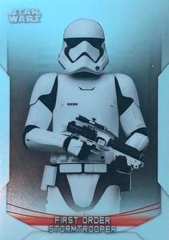 First Order Stormtrooper #30-R — 2020 Topps Star Wars Chrome Perspectives: Resistance vs. First Order