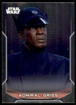 Admiral Griss #40-R — 2020 Topps Star Wars Chrome Perspectives: Resistance vs. First Order