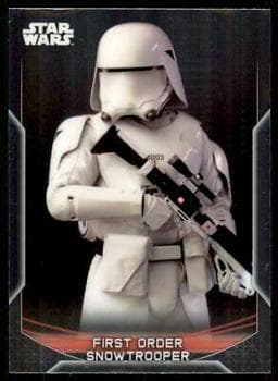 First Order Snowtrooper #44-R — 2020 Topps Star Wars Chrome Perspectives: Resistance vs. First Order