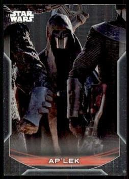 Ap'lek #48-R — 2020 Topps Star Wars Chrome Perspectives: Resistance vs. First Order