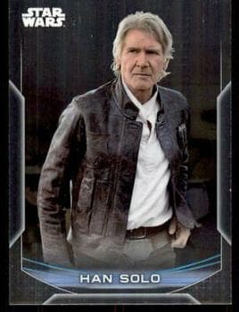 Han Solo #7-R — 2020 Topps Star Wars Chrome Perspectives: Resistance vs. First Order