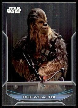 Chewbacca #8-F — 2020 Topps Star Wars Chrome Perspectives: Resistance vs. First Order