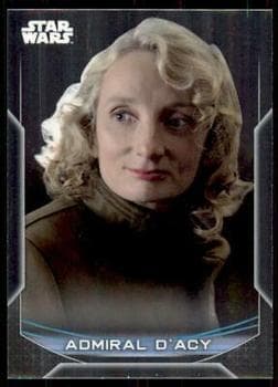 Admiral D'acy #9-R — 2020 Topps Star Wars Chrome Perspectives: Resistance vs. First Order