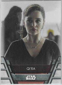 Qi'Ra #CD-1S — 2020 Topps Star Wars Holocron Series