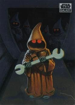 Jawas - Greg Theakston #13 — 2021 Topps Chrome Star Wars Galaxy