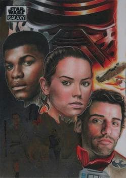 Triple Threat - Kyle Babbit #20 — 2021 Topps Chrome Star Wars Galaxy