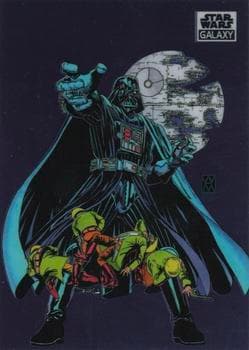 Crushing the Rebels - Walter McDaniel #24 — 2021 Topps Chrome Star Wars Galaxy