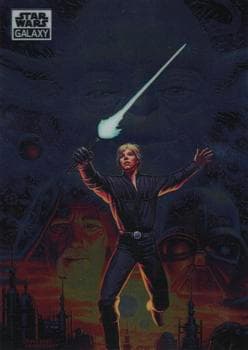 The Four Jedi - Greg and Tim Hildebrandt #29 — 2021 Topps Chrome Star Wars Galaxy