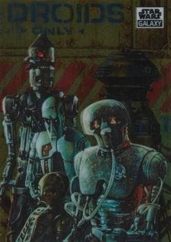 The Droids - Dave Dorman #3 — 2021 Topps Chrome Star Wars Galaxy