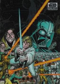 Galaxy's Edge - Arthur Adams #30 — 2021 Topps Chrome Star Wars Galaxy