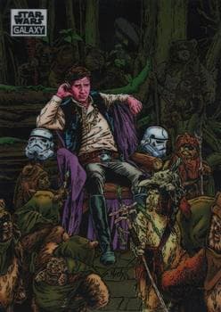 New Friends - Scott Neely #33 — 2021 Topps Chrome Star Wars Galaxy
