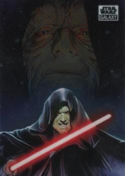 Darth Sidious - Steve Chorney #37 — 2021 Topps Chrome Star Wars Galaxy