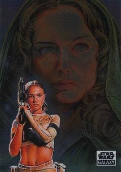Padmé Amidala - Steve Chorney #40 — 2021 Topps Chrome Star Wars Galaxy