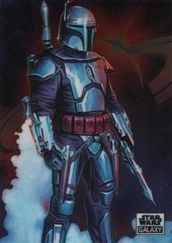 Jango Fett - Steve Chorney #41 — 2021 Topps Chrome Star Wars Galaxy