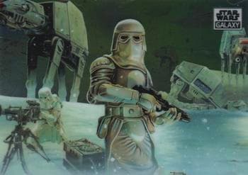 The Empire on Hoth - Brian Rood #43 — 2021 Topps Chrome Star Wars Galaxy