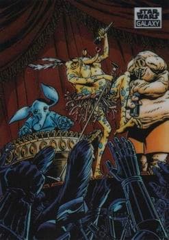 The Max Rebo Band - Karl Kesel #5 — 2021 Topps Chrome Star Wars Galaxy