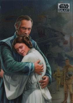A Sad Farewell - Chris Trevas #63 — 2021 Topps Chrome Star Wars Galaxy
