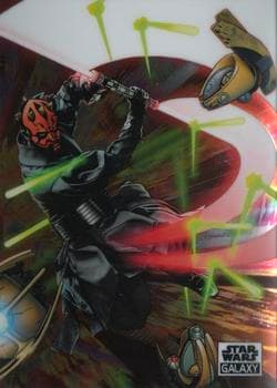 A Menace Named Maul - Joe Corroney #81 — 2021 Topps Chrome Star Wars Galaxy