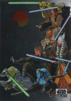 Jedi a la Kurosawa - Randy Martinez #88 — 2021 Topps Chrome Star Wars Galaxy