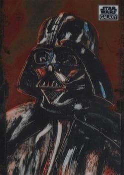 Darth Vader - George Pratt #9 — 2021 Topps Chrome Star Wars Galaxy
