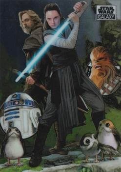 Student Becomes the Teacher - Randy Martinez #92 — 2021 Topps Chrome Star Wars Galaxy