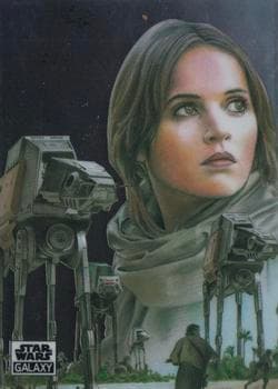 Stardust on Scarif - Todd Aaron Smith #99 — 2021 Topps Chrome Star Wars Galaxy