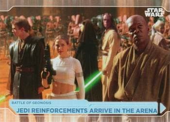 Jedi Reinforcements Arrive In The Arena #12 — 2021 Topps Star Wars Battle Plans