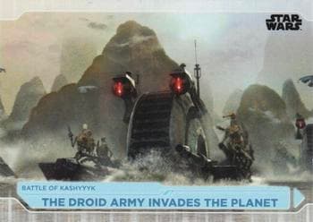 The Droid Army Invades The Planet #42 — 2021 Topps Star Wars Battle Plans