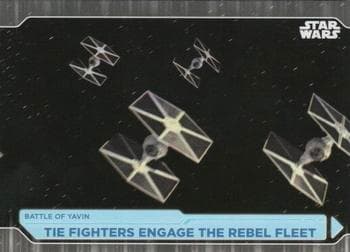 Tie Fighters Engage The Rebel Fleet #64 — 2021 Topps Star Wars Battle Plans
