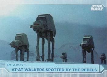 At-At Walkers Spotted By The Rebels #71 — 2021 Topps Star Wars Battle Plans