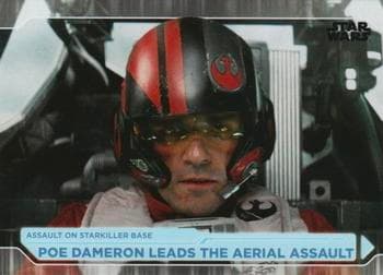 Poe Dameron Leads The Aerial Assault #94 — 2021 Topps Star Wars Battle Plans