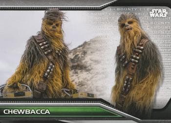 Chewbacca - Solo: a Star Wars Story #B1-75 — 2021 Topps Star Wars Bounty Hunters