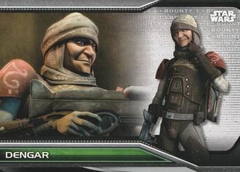 Dengar - The Clone Wars #B1-79 — 2021 Topps Star Wars Bounty Hunters