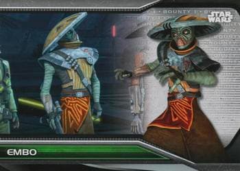 Embo - The Clone Wars #B1-81 — 2021 Topps Star Wars Bounty Hunters