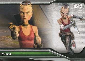 Sugi - The Clone Wars #B1-82 — 2021 Topps Star Wars Bounty Hunters